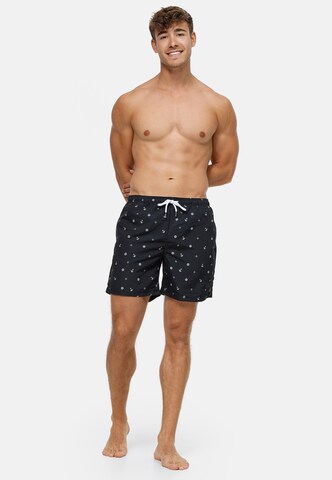 INDICODE JEANS Board Shorts 'Maya' in Black