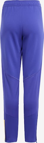 ADIDAS PERFORMANCE Slim fit Workout Pants 'Real Madrid Tiro 23' in Purple