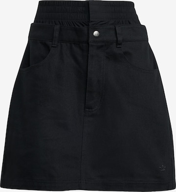 Jupe 'Firebird' ADIDAS ORIGINALS en noir : devant