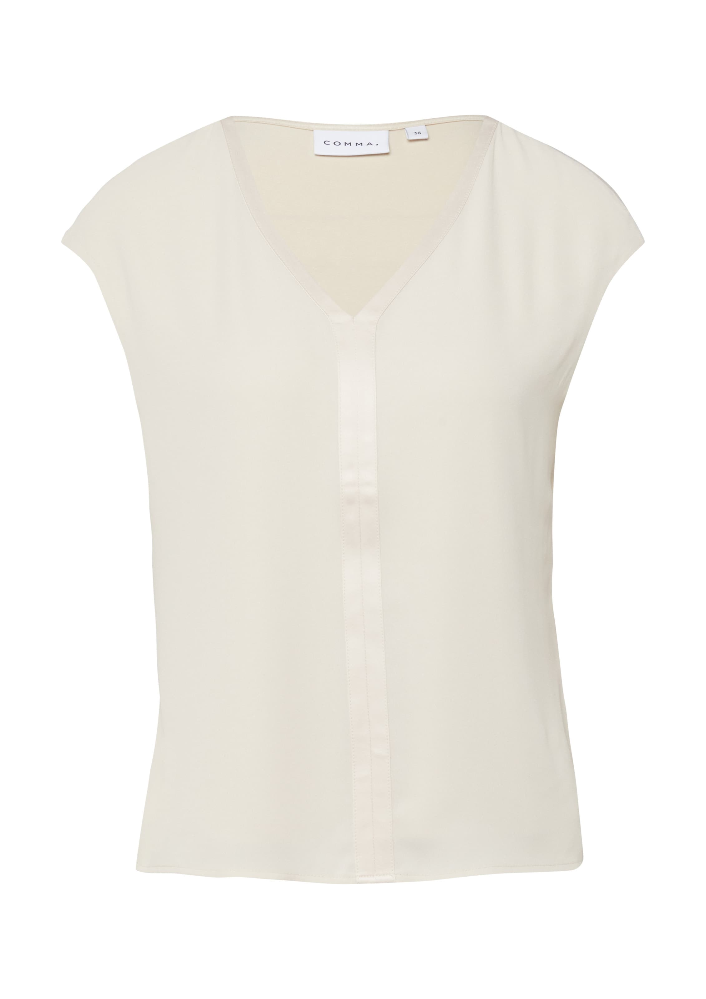 COMMA Shirt in White: front