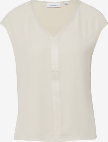 COMMA T-Shirt in Weiß: Vorderseite