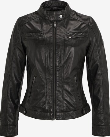 H.I.S Between-Season Jacket in Black: front