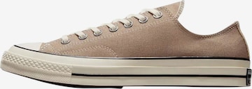 Baskets basses 'Chuck 70' CONVERSE en beige : devant