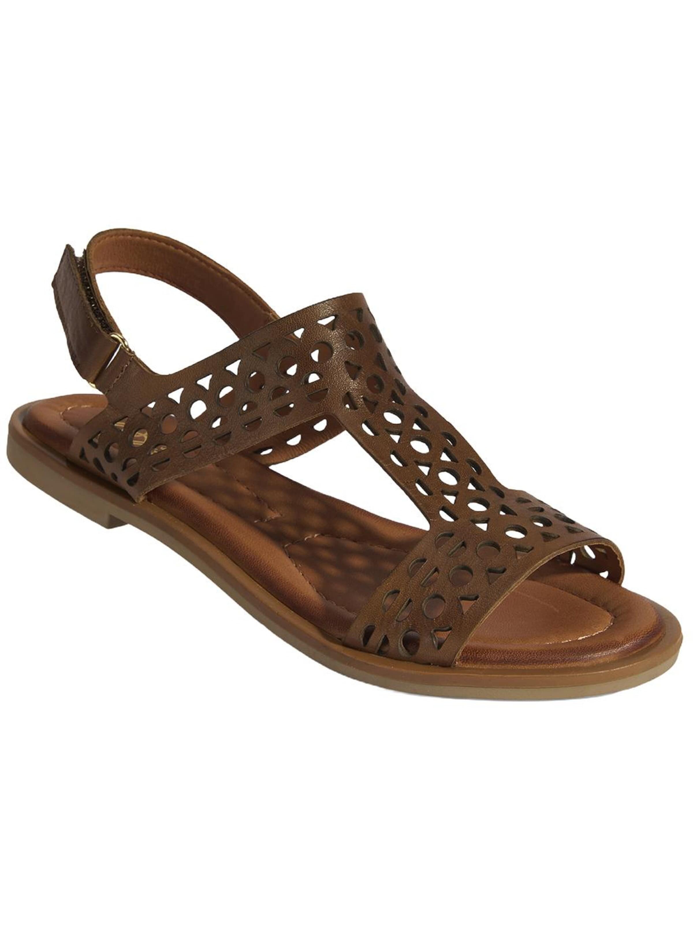 Desa Sandals 'Sandalen' in Brown