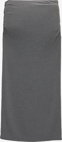 Pull&Bear Spódnica w kolorze szary: przód