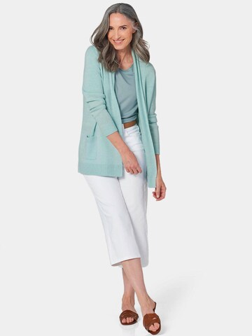 Goldner Gebreid vest in Groen