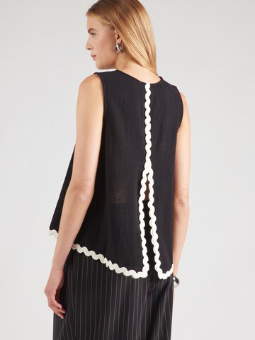 Camicia da donna 'VIManda' di VILA in nero: frontale