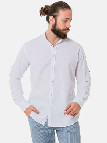 Coupe slim Chemise CIPO & BAXX en blanc