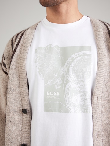 BOSS Футболка 'Te_Imprint' в Белый