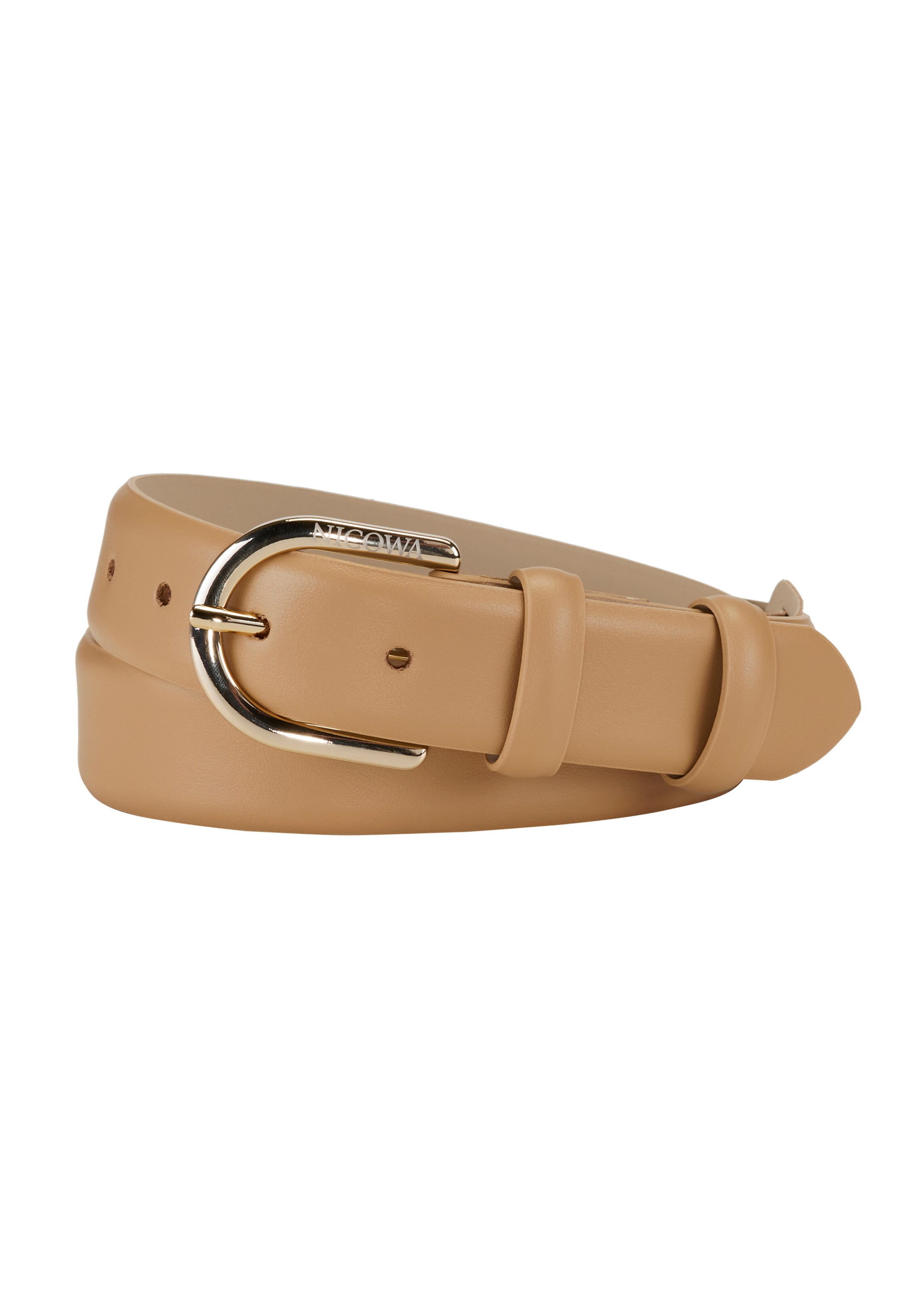 Nicowa Belt 'Colani' in Brown: front