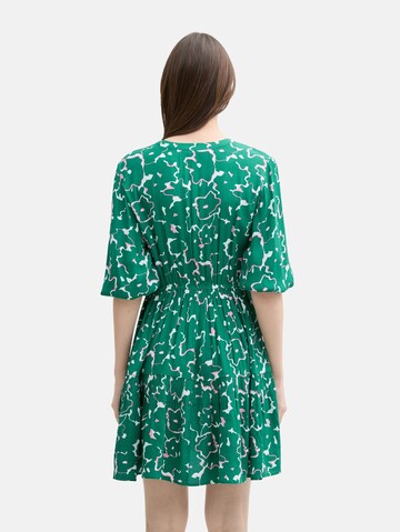 TOM TAILOR DENIM Kleid in Grün