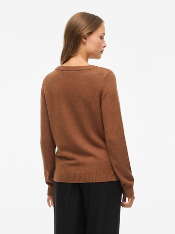 VILA Sweater in Brown