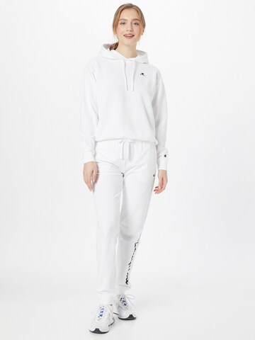 Felpa di Champion Authentic Athletic Apparel in bianco