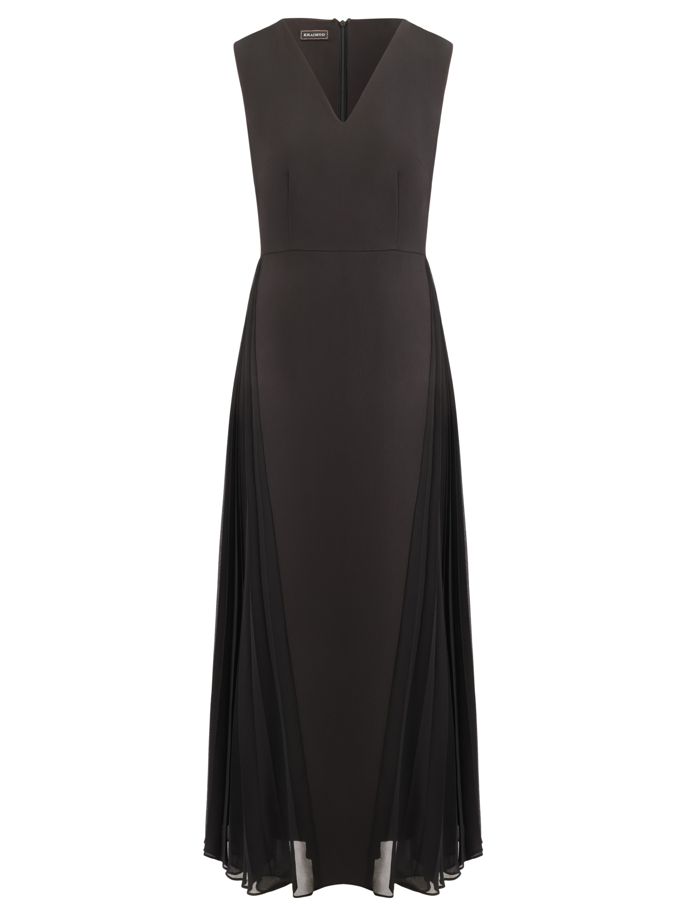 Kraimod - Vestido de noche en negro: frente