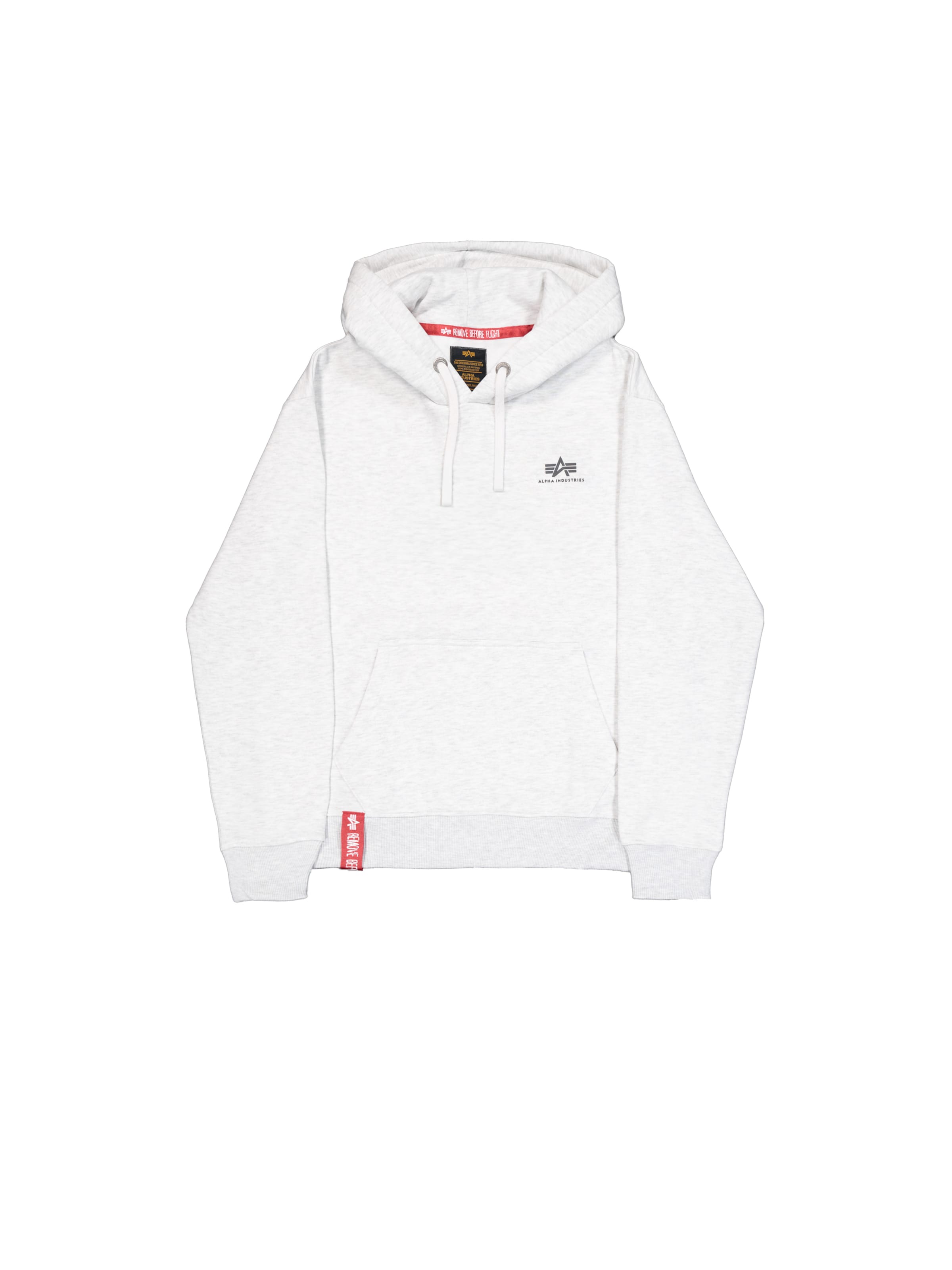 ALPHA INDUSTRIES Sweatshirt i grå: framsida