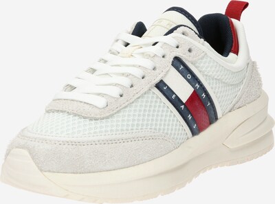 Tommy Jeans Platform trainers 'NEW TECH' in Light beige / Navy / Red / White, Item view