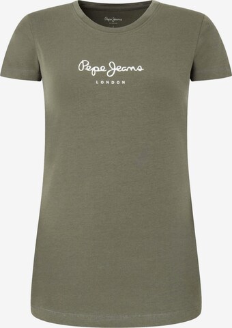 Pepe Jeans T-Shirt 'New Virginia' in Grün: predná strana