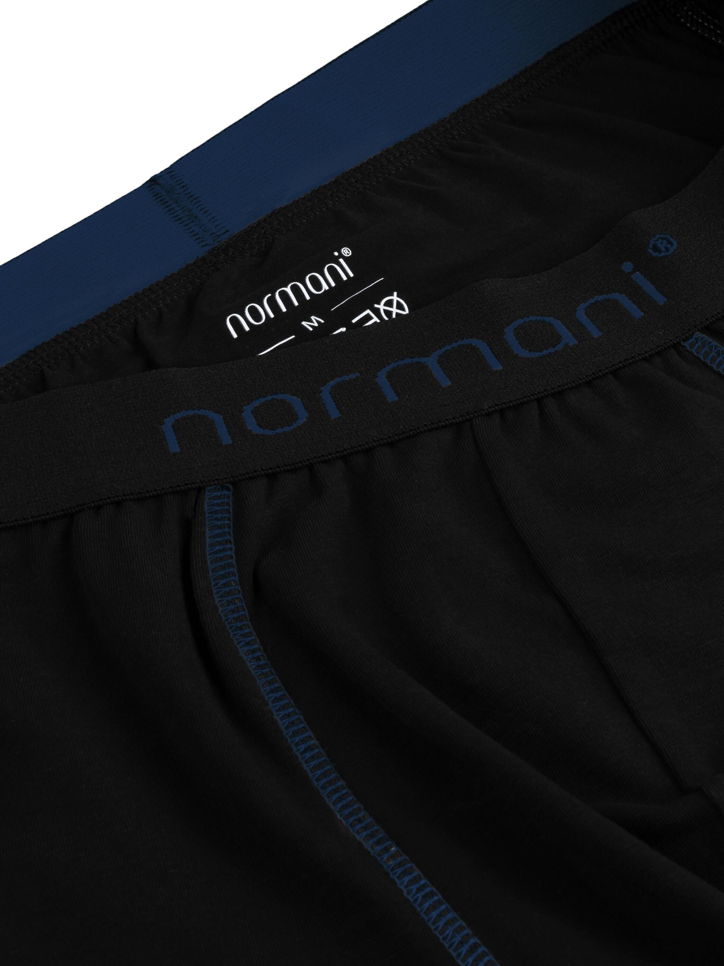 Boxers normani en bleu