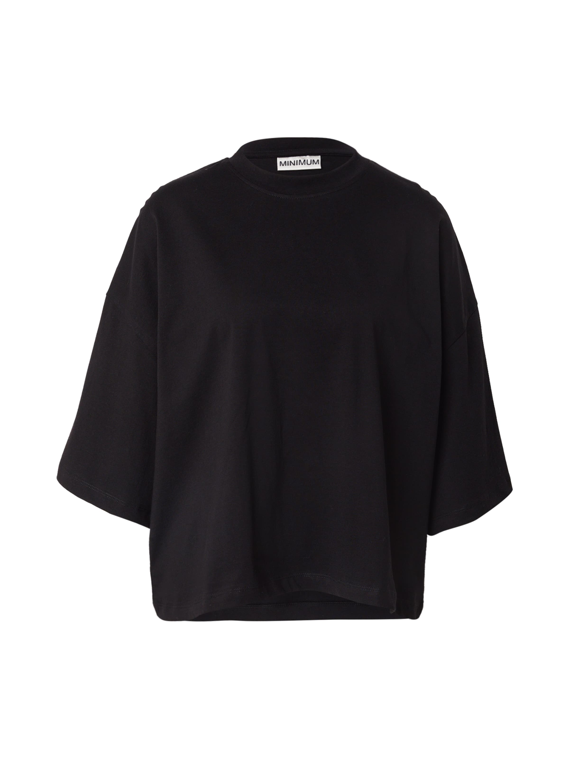 minimum Oversized bluse 'Mira' i sort: forside
