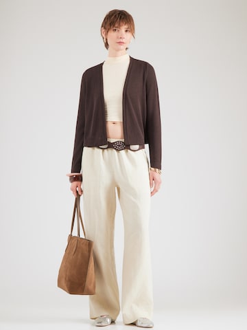 STREET ONE Gebreid vest 'Nette'' in Bruin