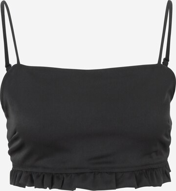 Cotton On - Top en negro: frente