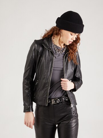 Gipsy Between-Season Jacket 'Eleen' in Black: front