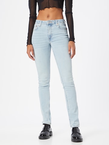 WEEKDAY Skinny Jeans in Blauw: voorkant