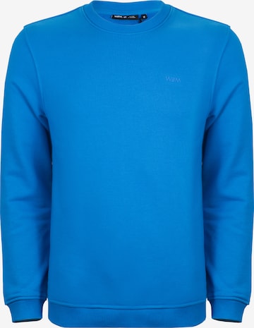Sweat-shirt 'Spell' WEM Fashion en bleu : devant