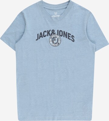 Jack & Jones Junior T-Shirt 'OUNCE' in Blau: predná strana