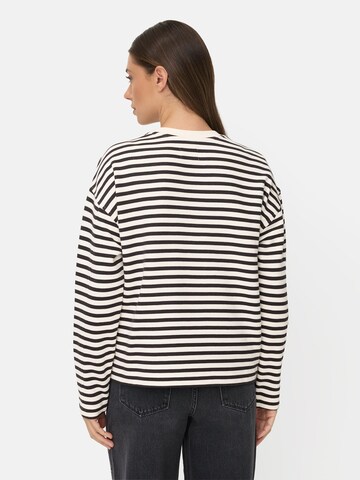 CAMEL ACTIVE Sweatshirt aus einem Baumwollmix in Schwarz