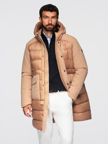 Ombre Between-season jacket in Brown: front