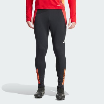 ADIDAS PERFORMANCE Slim fit Sports trousers 'Tiro 24 Competition' in Black: front