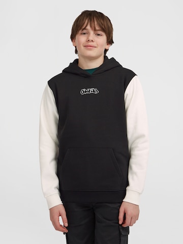 O'NEILLSweater majica - crna boja: prednji dio