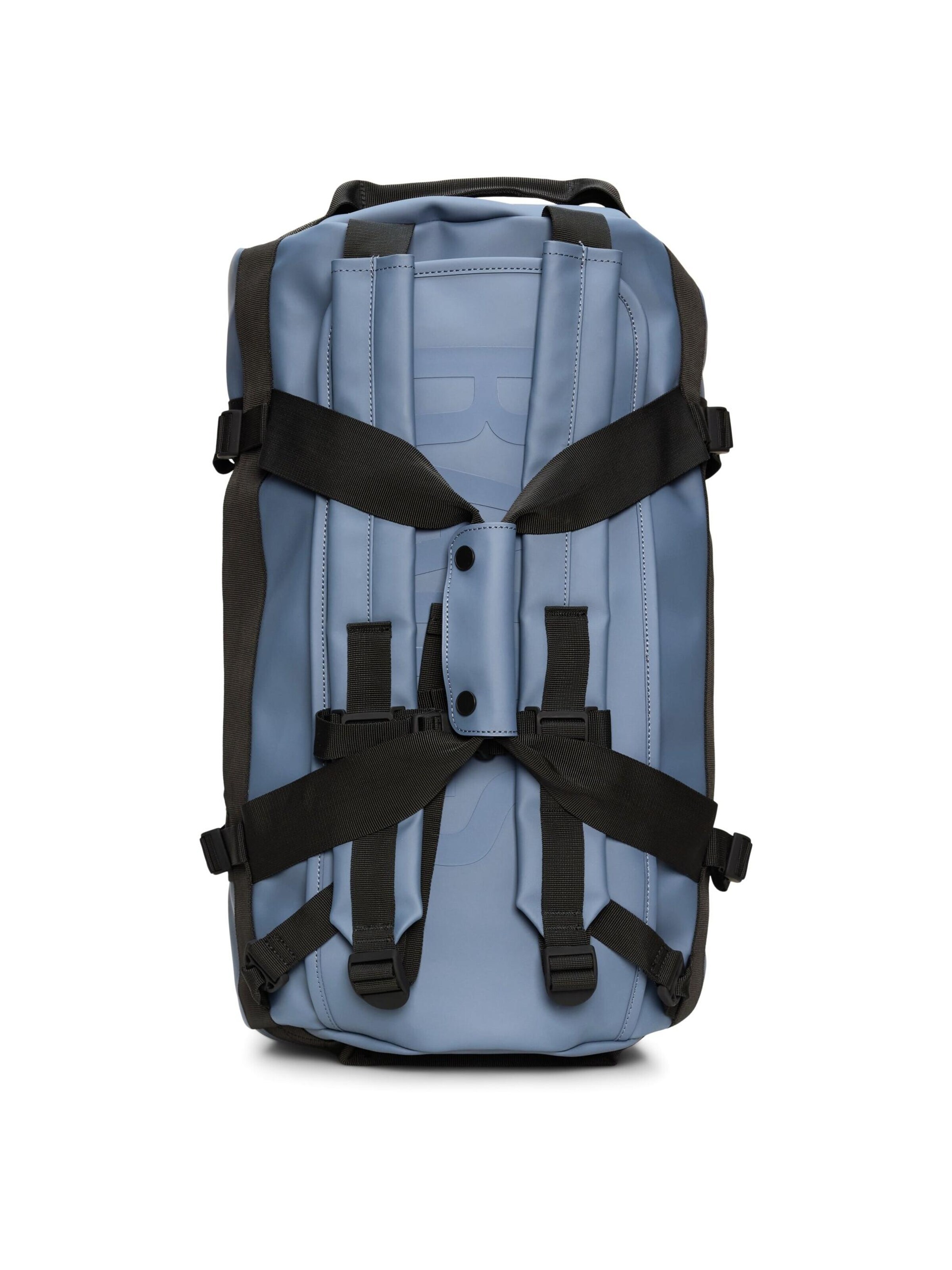 RAINS Reisetasche 'Texel'‌‌‌‌ in Blau: Vorderseite