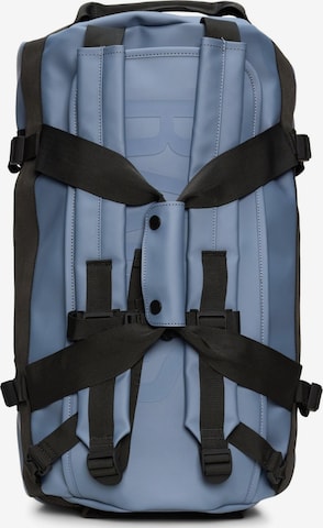 RAINS Reisetasche 'Texel' in Blau: Vorderseite