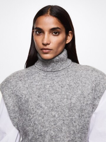 MANGO Sweater 'AMANDA' in Grey