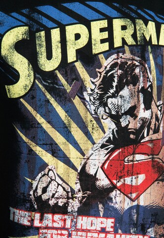 LOGOSHIRT T-Shirt 'Superman – The Last Hope' in Schwarz