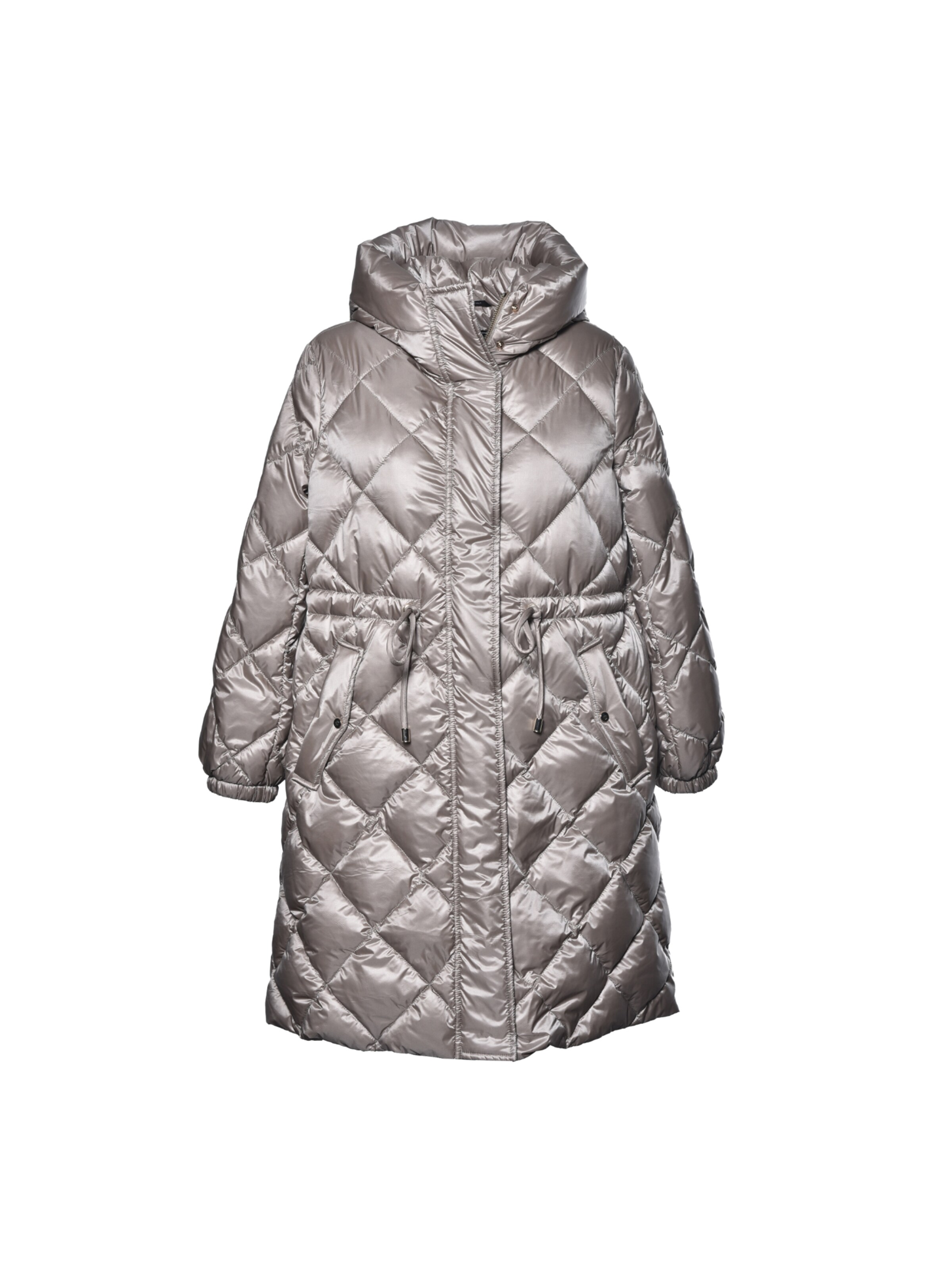 BALDININI Wintermantel in Zilver: voorkant