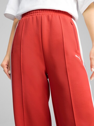 PUMA Loosefit Broek 'T7 ALWAYS ON' in Rood
