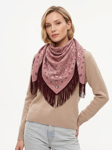 Foulard CODELLO en rose : devant