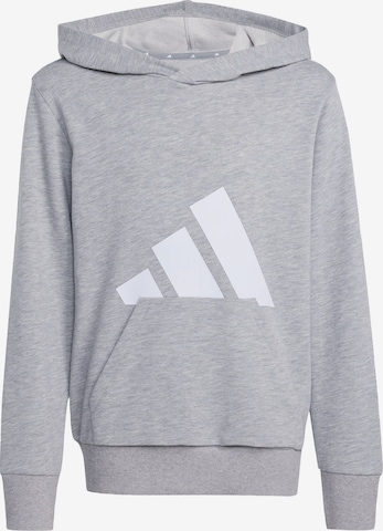 Felpa sportiva 'Essentials' di ADIDAS SPORTSWEAR in grigio: frontale