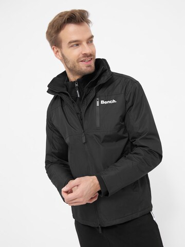 BENCH Between-Season Jacket 'Bango' in Black: front