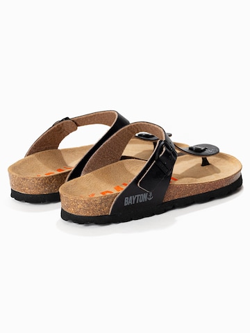 Bayton T-bar sandals 'MERCURE' in Black