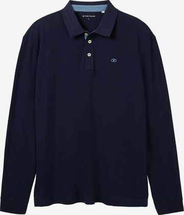 TOM TAILOR Shirt in Blauw: voorkant