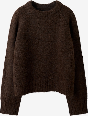Pull-over LMTD en marron : devant