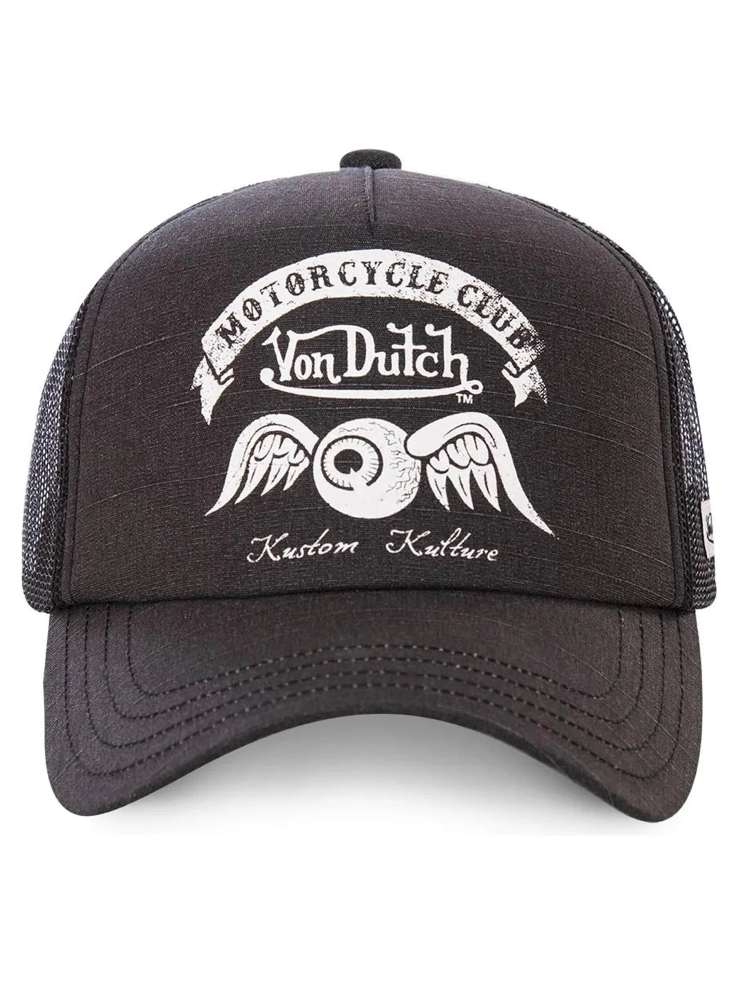 Von Dutch Boné 'Gorra von dutch negra trucker basic logo' em 54-64 em preto, Vista do artigo