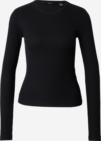 VERO MODA Shirt 'CHLOE' in Zwart: voorkant