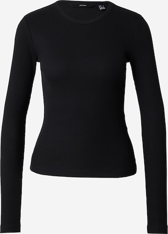 VERO MODA Shirt 'CHLOE' in Zwart: voorkant