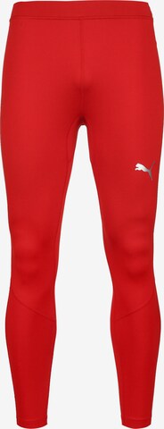 PUMA Skinny Athletic Underwear in Red: front