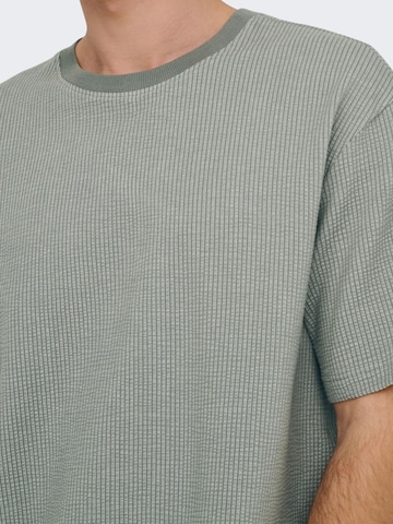 Only & Sons T-Shirt 'ONSKian' in Grau